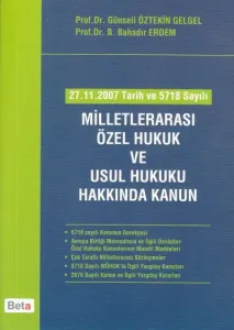Milletlerarası Özel Hukuk ve Usul Hukuku Hakkında Kanun