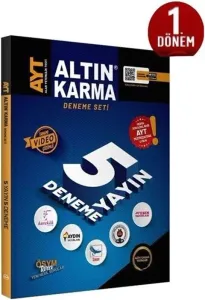 Altın Karma AYT Tüm Dersler 1. Dönem 5 Deneme Özel Baskı