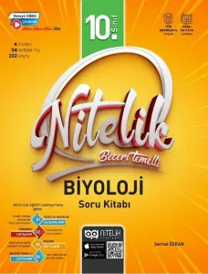Nitelik Yayınları 10. Sınıf Biyoloji Beceri Temelli Soru Kitabı