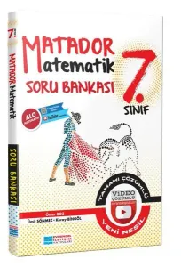 7.Sınıf Matematik Matador Video Çözümlü Soru Bankası