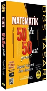 Tasarı DGS Matematik 50 de 50 Net Garanti Soru Bankası