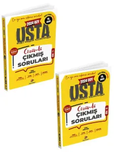 Dizgi Kitap Yayınları 2024 USTA Gelir Uzman Yardımcılığı Çıkmış Sorular ve Çözümleri (2 Cilt)