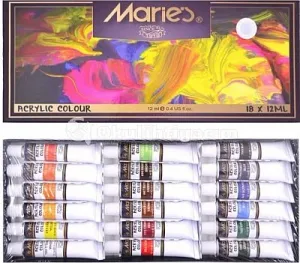 MARİES 12 li AKRİLİK BOYA No:812B