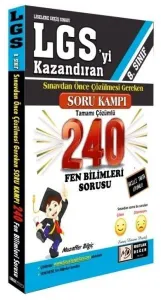 Mutlak Değer LGS Öncesi Çözülmesi Gereken 240 Fen Bilimleri Soru Kampı (Yeni)