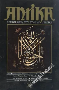 Antika Aylık Dergi -The Turkish Journal of Collectable Art : Anadolu Takıları - Hazreti Yahya'nın İkonu - Resimde Kadın - Sayı: 9      Aralık  1985