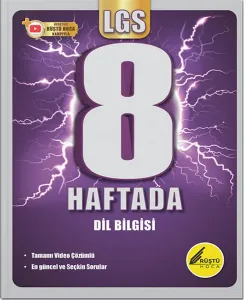 Rüştü Hoca 8. Sınıf 8 Haftada LGS Dil Bilgisi