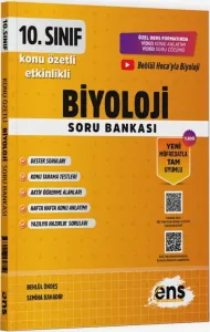 ENS Yayıncılık 10. Sınıf Biyoloji Etkinlikli Soru Bankası