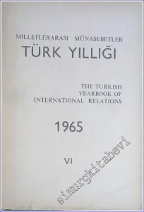 Milletlerarası Münasebetler Türk Yıllığı 1965 / 6 -        1968