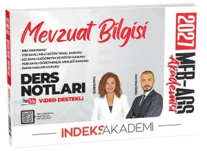 İndeks Akademi 2027 MEB-AGS Akademisi Mevzuat Bilgisi Video Ders Notları