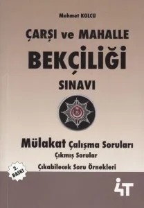 Çarşı ve Mahalle Bekçiliği Sınavı