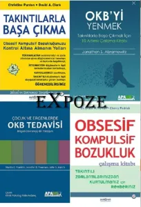 Takıntılardan (okb) Kurtulma Seti 4 Kitap - Takıntılarla Başa Çıkma, Okb'yi Yenmek, Obsesif Kompulsif