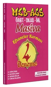 Masiva Yayınları ÖABT MEB-AGS Din Kültürü Öğretmenliği Efsaneler Karması 4 Deneme