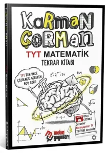 Metin Yayınları TYT Matematik Karman Çorman Tekrar Kitabı Çözümlü