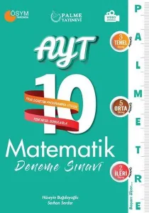 Palme Yayınları AYT Matematik Palmetre Serisi 10 Deneme Sınavı
