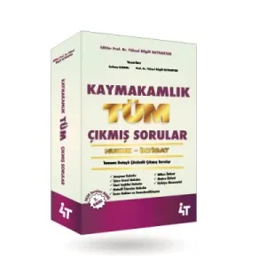Kaymakamlık Tüm Çıkmış Sorular