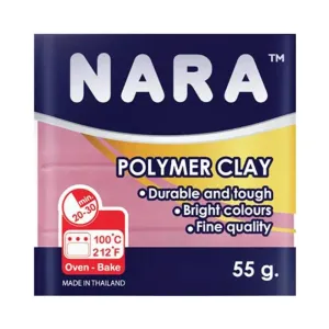 NARA POLYMER CLAY 55gr.BABY PINK ( Polimer Kil )