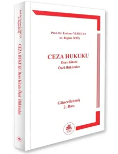 Ceza Hukuku Özel Hükümler