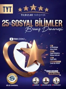 Bilgi Sarmal Yayınları TYT Sosyal Bilimler Yıldızlar Yarışıyor 25 li Branş Denemesi