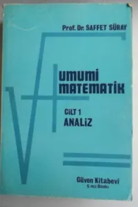 Umumi Matematik Cilt 1 Analiz