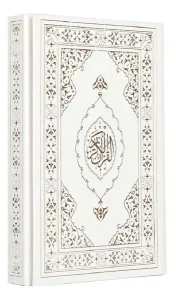 Kuranı Kerim Beyaz Orta Boy Renkli Bilgisayar Hattı Ali El Kari İmlası