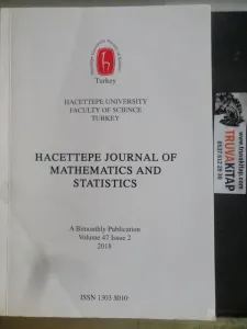 Hacettepe Journal Of Mathematics And Statistics 2018 / 2