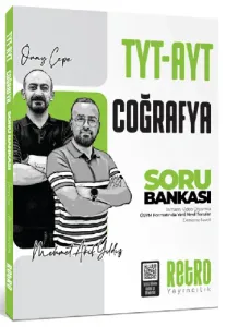 Retro Yayıncılık TYT AYT Coğrafya Soru Bankası Çözümlü