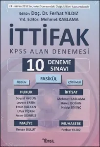İttifak KPSS Alan Denemesi Tamamı Çözümlü 10 Fasikül Deneme
