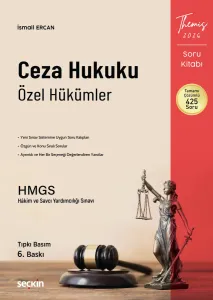 Themis Ceza Hukuku Özel Hükümler Soru Kitabı