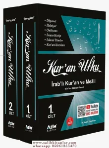 Kuran Ufku İrablı Kuran Meali 2 Cilt Takım  Youtube Ders Anlatımlı