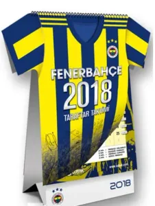 Fenerbahçe 2018 Forma Kesimli Taraftar Masa Takvimi - İADESİZ