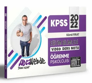 Hocawebde 2022 KPSS Eğitim Bilimleri Öğrenme Psikolojisi Video Ders Notları