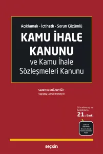 Kamu İhale Kanunu ve Kamu İhale Sözleşmeleri Kanunu