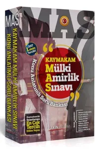 Yakın Eğitim Kaymakam Mülki Amirlik Sınavı Konu Anlatımlı Soru Bankası