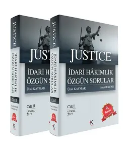 Justice İdari Hakimlik Özgün Sorular 2 Cilt