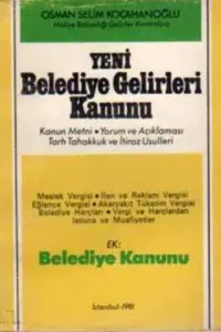 Yeni Belediye Gelirleri Kanunu