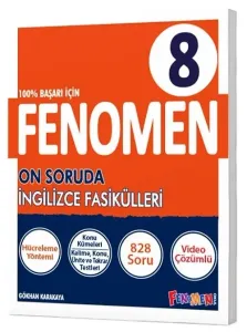 Fenomen Okul 8. Sınıf Fenomen On Soruda İngilizce Fasikülleri