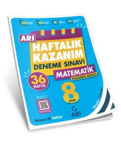 Arı - 8 Sınıf Haftalık Kaz. Matematik Deneme Sınavı