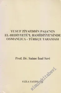 Yusuf Ziyaeddin Paşa'nın El - Hediyetü'l Hamidiyye'sinde Osmanlıca - Türkçe Taraması -        1993