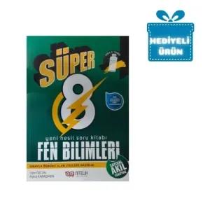 NİTELİK 8.SINIF SÜPER FEN BİLİMLERİ -B- YENİ NESİL SORU BANKASI