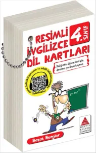 Delta Kültür Yayınları 4. Sınıf Resimli İngilizce Dil Kartları Delta Kültür