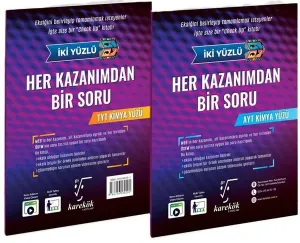 Karekök Yayınları TYT AYT Kimya Her Kazanımdan Bir Soru Tek Kitap