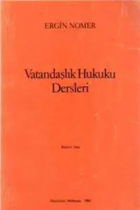 Vatandaşlık Hukuku Dersleri