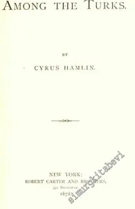 Among The Turks (Tıpkıbasım) -        1878