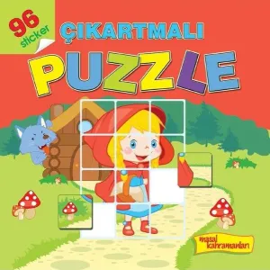 Çıkartmalı Puzle-Masal Kahramanları