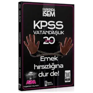 2024 KPSS Vatandaşlık Aşina 20 Deneme
