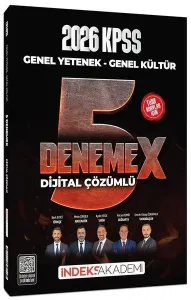İndeks Akademi 2026 KPSS Genel Yetenek Genel Kültür 5 DenemeX Çözümlü