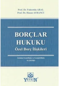 Borçlar Hukuku Özel Borç İlişkileri