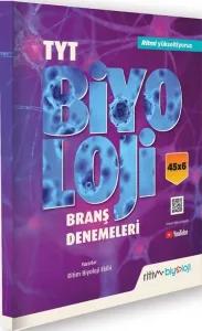 Ritim Biyoloji Yayınları TYT Biyoloji 45 x 6 Branş Denemeleri