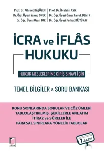 İcra ve İflas Hukuku Temel Bilgiler & Soru Bankası