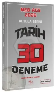 CBA Yayınları 2026 MEB-AGS Tarihin Pusulası 50 Deneme Çözümlü